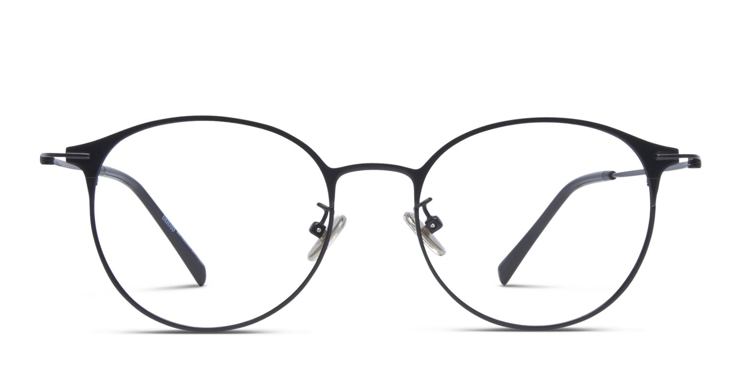 Ottoto Mexicali Black Round Full Frame eyeglasses - front