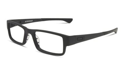 Oakley OX8046 Airdrop Black glasses - Black - Angle View