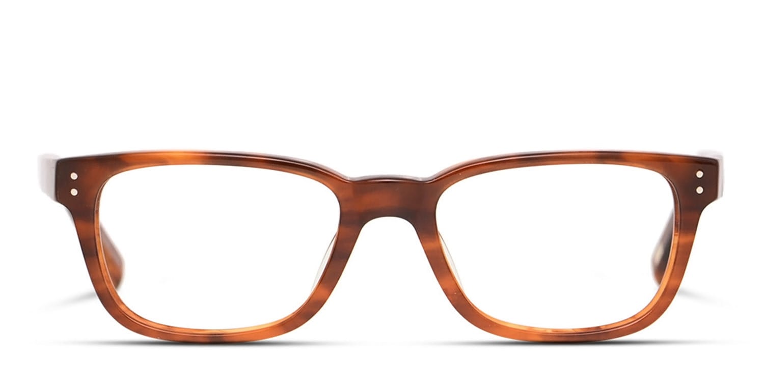 Jones New York J518 Brown Rectangle, Square Full Frame eyeglasses - front