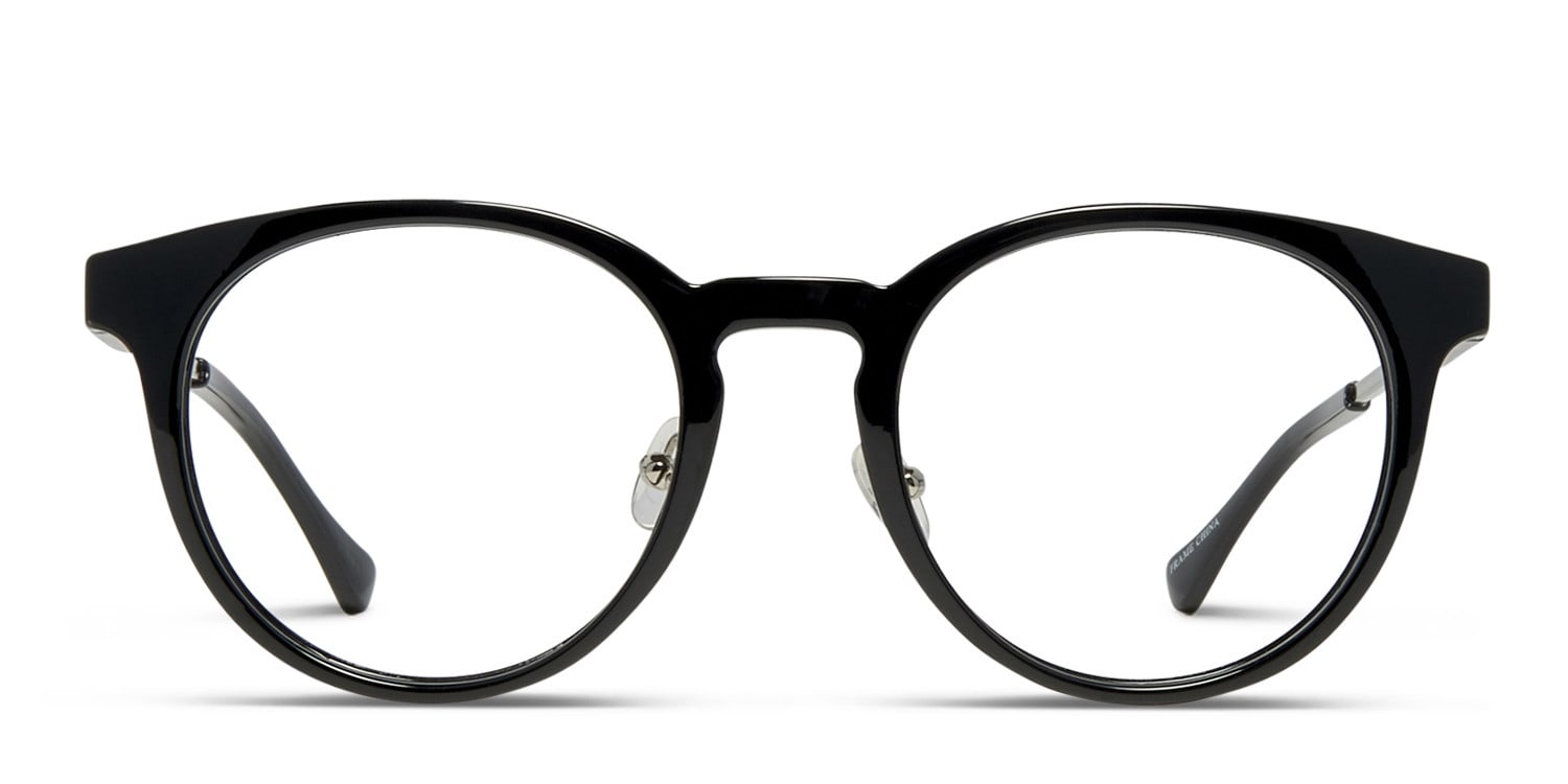 Calvin Klein CK5945 Black Round Full Frame eyeglasses - front