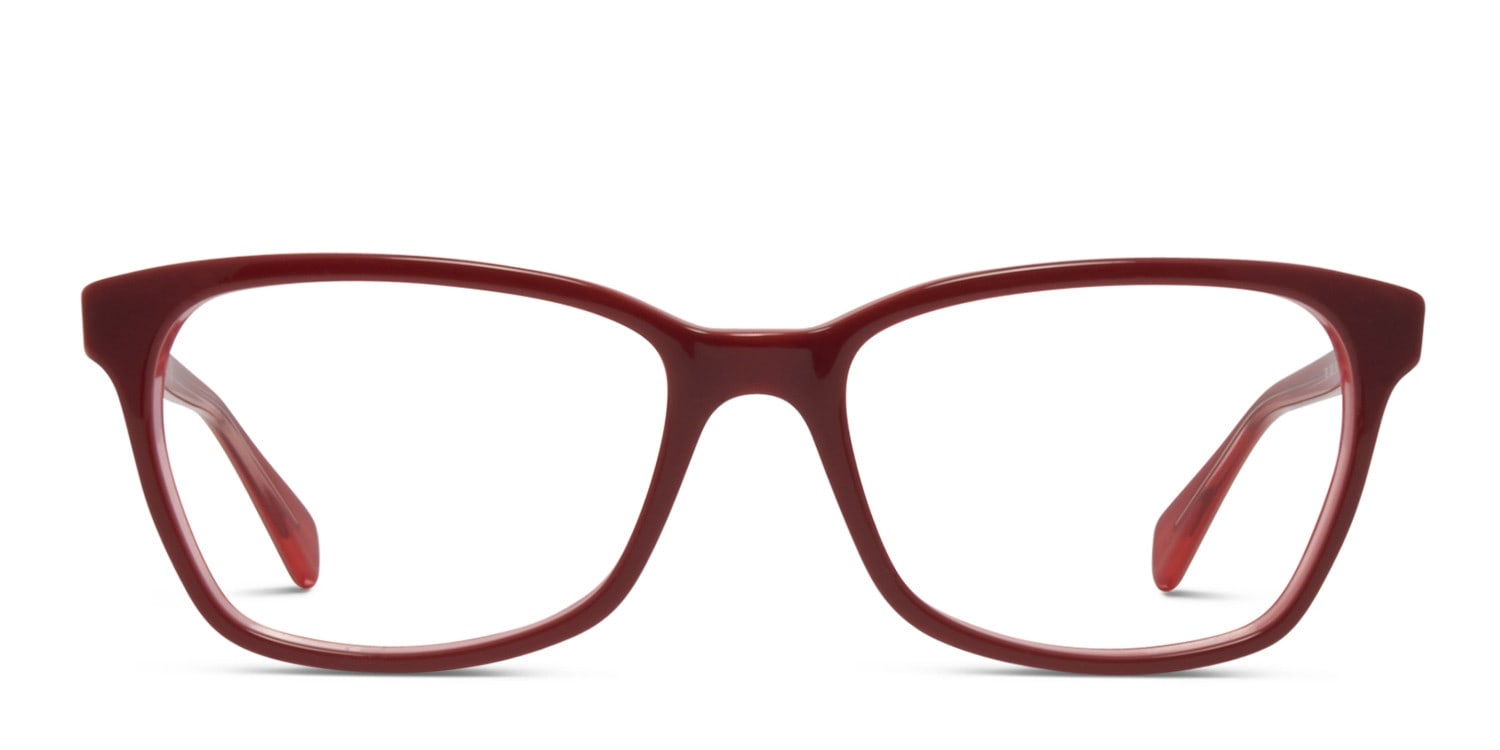 Ray-Ban RX5362 Red/Pink glasses - Red / Pink - Frontal View