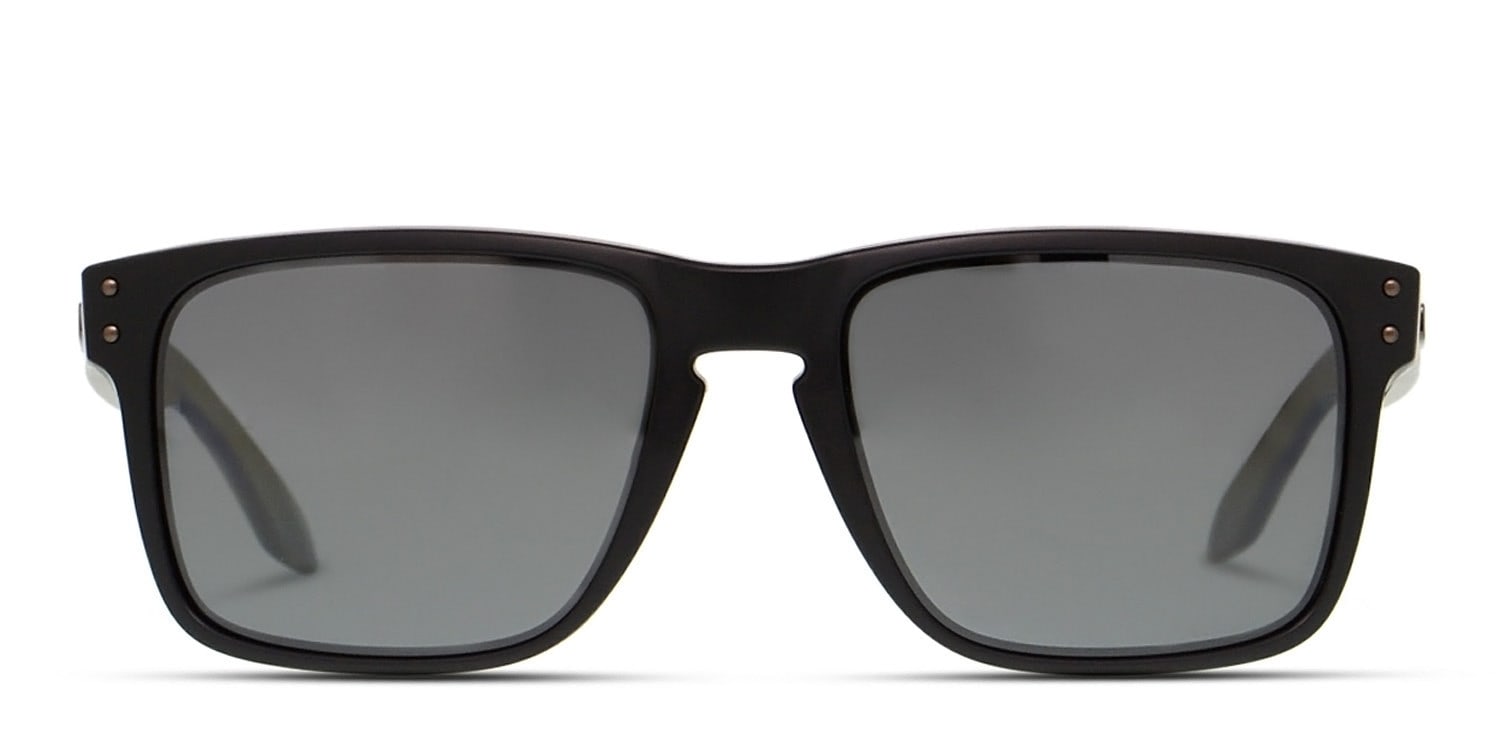 Oakley OO9417 Holbrook XL Black/Gunmetal Rectangle, Square Full Frame sunglasses - front