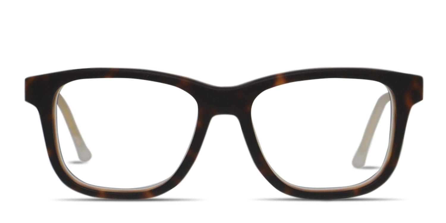 Tommy Hilfiger TH1353 Tortoise Square Full Frame, Lightweight eyeglasses - front