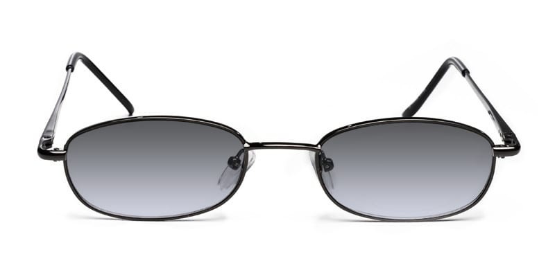 Cameron Gunmetal NA Rectangle, Oval Full Frame eyeglasses - front