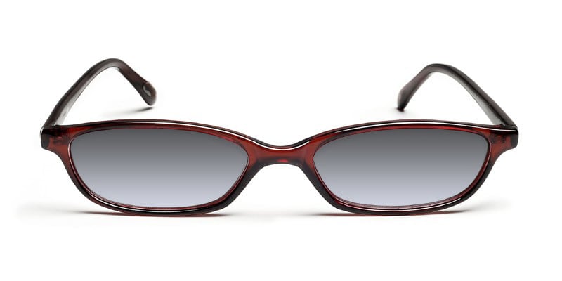 Niko Brown Cat Eye, Geometric Full Frame sunglasses - front