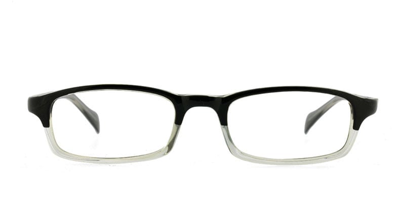 Adam Black Rectangle Full Frame eyeglasses - front