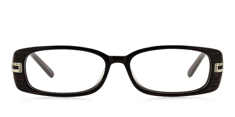 Independence Dark Rectangle, Oval Full Frame eyeglasses - front