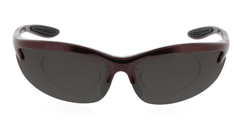 Pro RX Switch Inner-ClipOn Polarized Wrap Full Frame eyeglasses - front