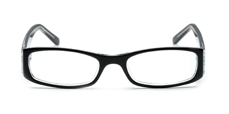 Kim Black NA Rectangle Full Frame sunglasses - front