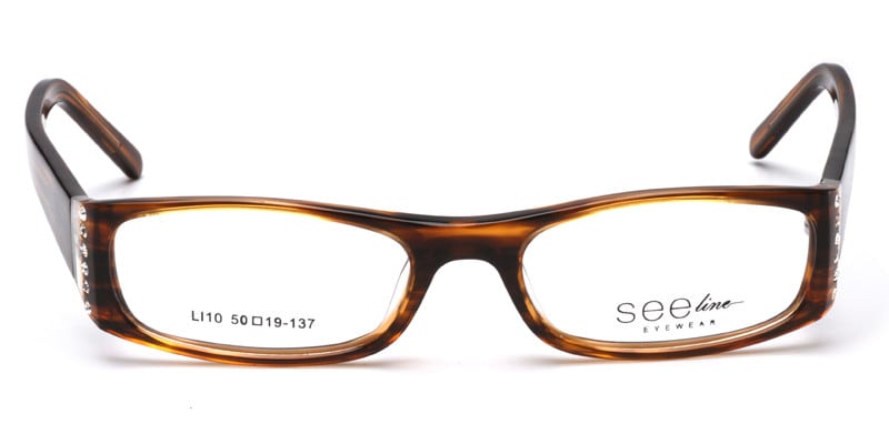 Kim Brown NA Rectangle Full Frame sunglasses - front