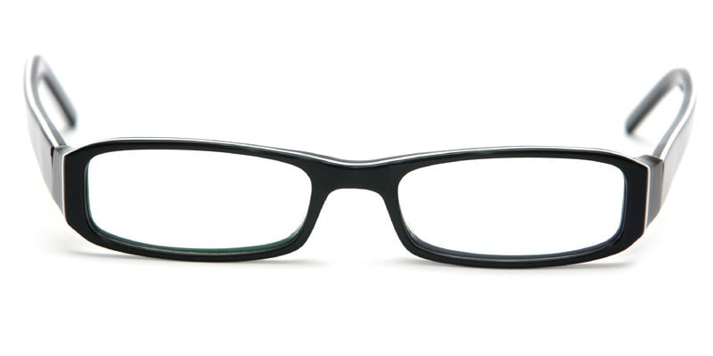 Deb Black NA Rectangle Full Frame sunglasses - front
