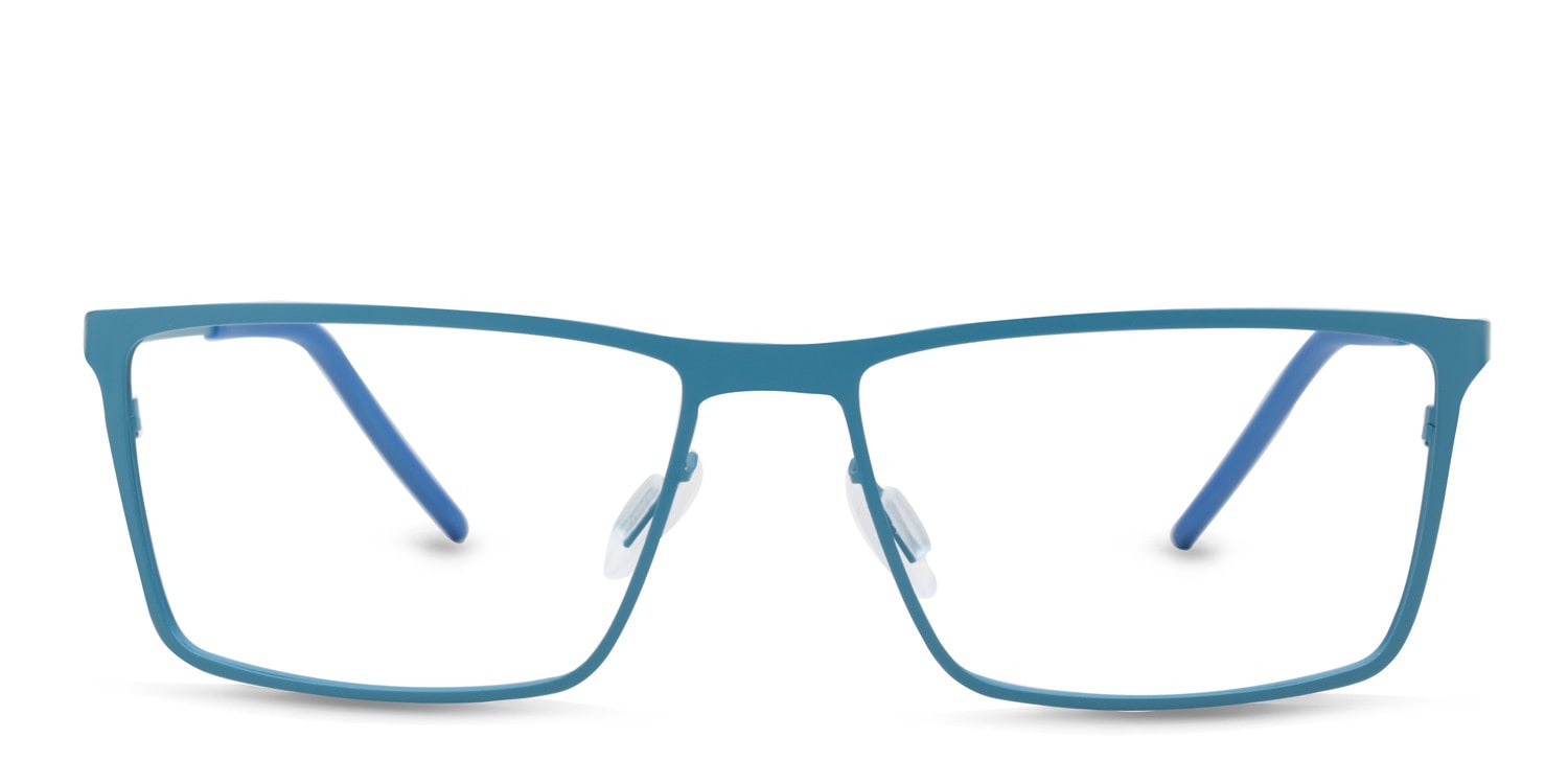 Michelle Moretti 209 Teal Square Full Frame eyeglasses - front