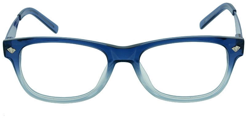 One EG35 Clear Blue NA Wayframe Full Frame sunglasses - front