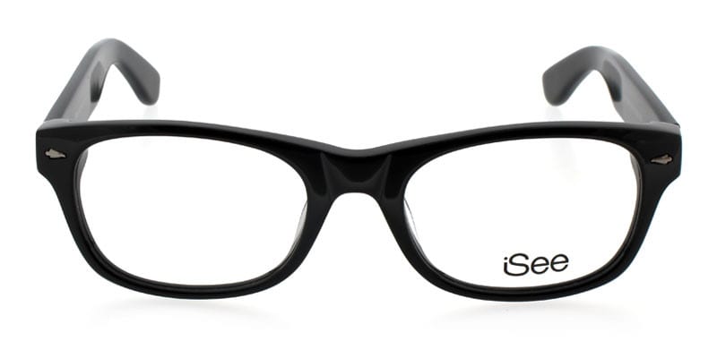iSee 026 Black NA Wayframe Full Frame sunglasses - front