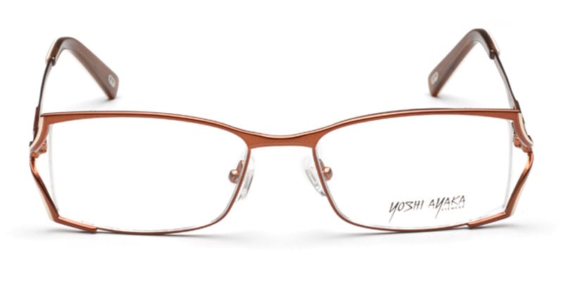 Yoshi Ayaka 3065 NA Rectangle Half Frame sunglasses - front