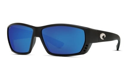 Costa Del Mar 6S7008 Tuna Alley Readers Black , Blue glasses - Black / Blue - Angle View
