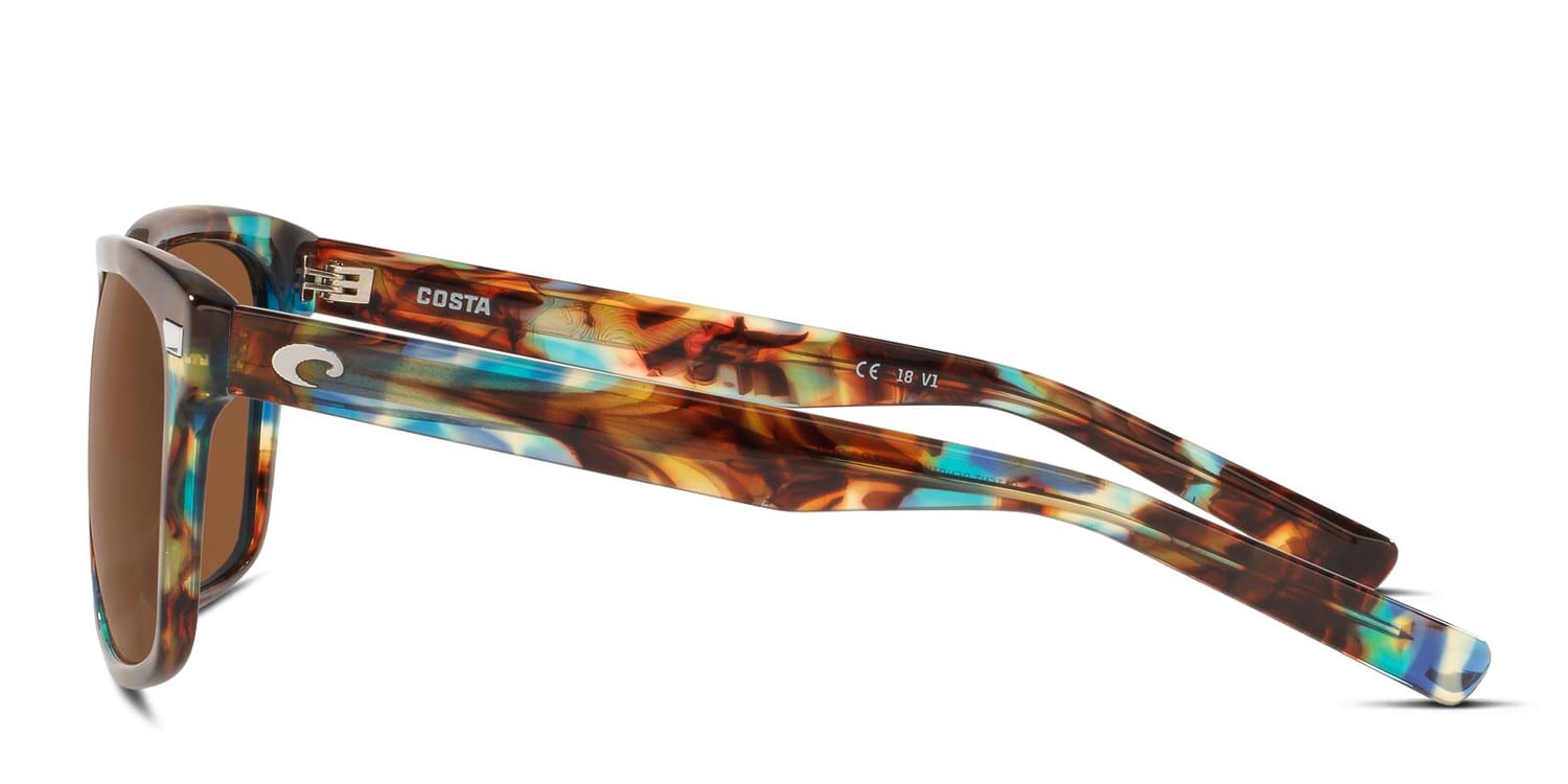 Costa Del Mar 6S2005 Aransas tortoise frame with copper 580g lenses