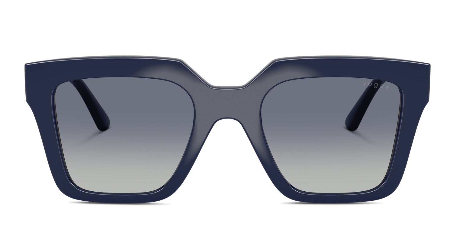 Vogue Eyewear x GlassesUSA VO5690S Blue glasses - Blue - Frontal View