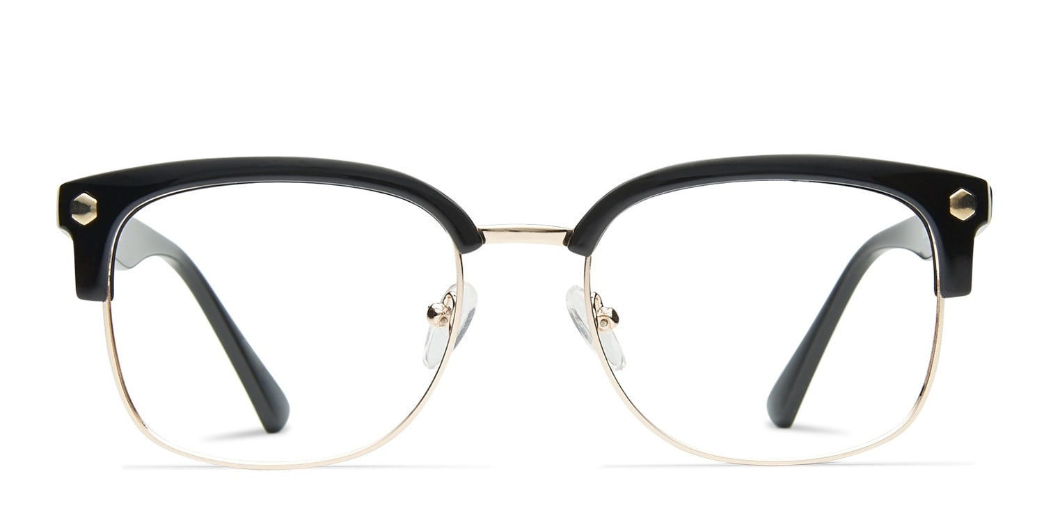 spændende Opmuntring konkurrerende Black And Gold Glasses up to 50% Off - Muse Elliot Eyeglasses
