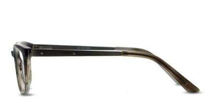 Heston Gray/Gunmetal glasses - Gray / Gunmetal - Side View