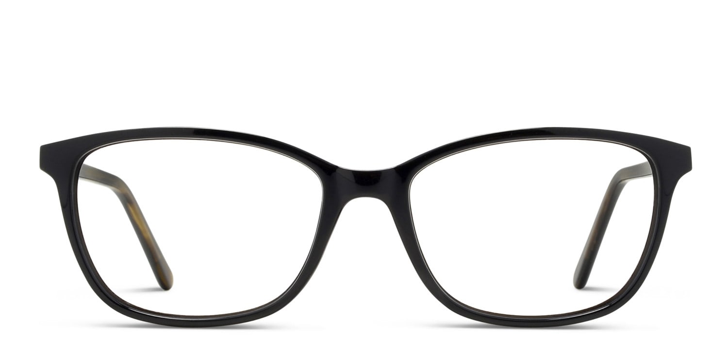 Ottoto Mattia Black Rectangle, Oval Full Frame eyeglasses - front