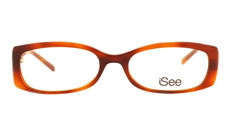 Sylvia Brown Rectangle Full Frame eyeglasses - front