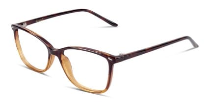 Amelia E. Nettle Brown glasses - Brown - Angle View
