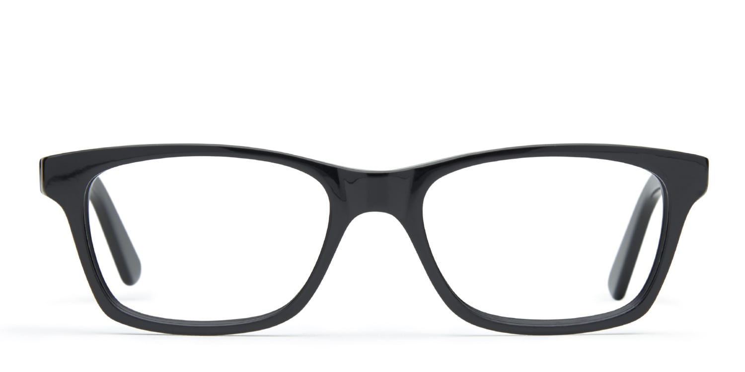 Claire Black NA Rectangle, Square Full Frame eyeglasses - front