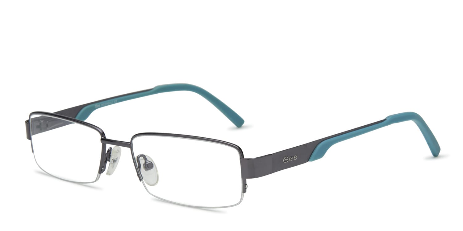 Kevin Gunmetal w/Teal