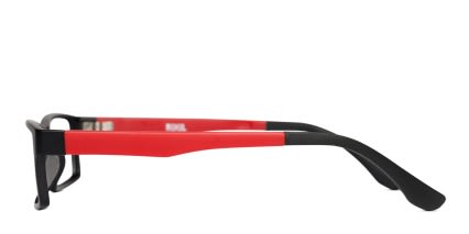 Revel Rene Black w/Red glasses - Black / Red - Side View