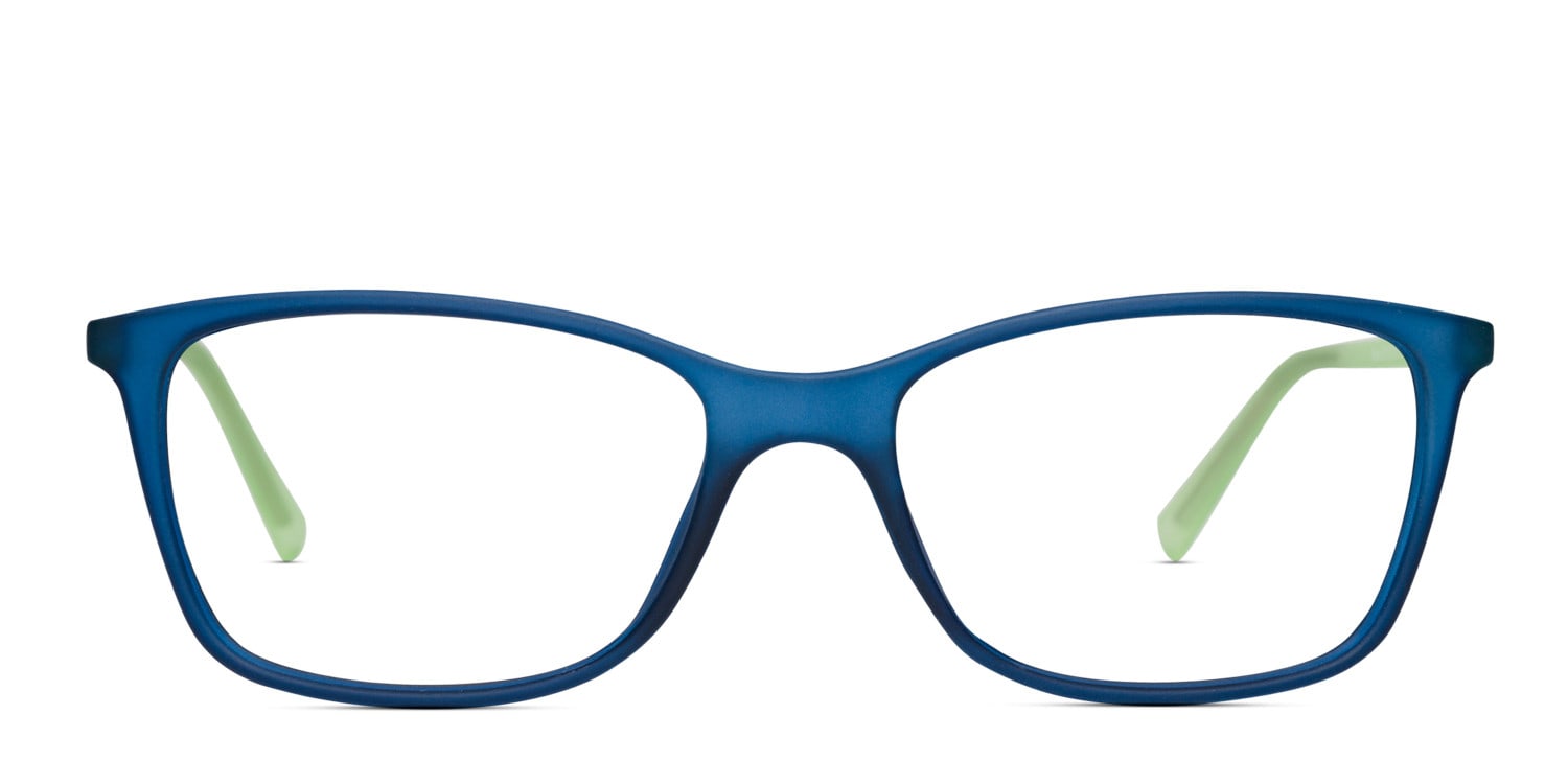 Revel Brookings Blue w/Mint Rectangle, Cat Eye Full Frame eyeglasses - front