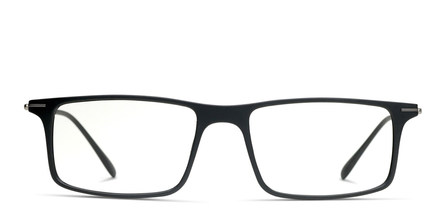 Ottoto Verona Black Rectangle Full Frame eyeglasses - front