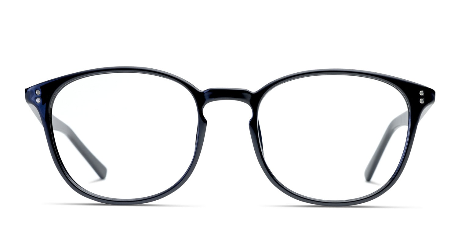 Ottoto Arezzo Black Round Full Frame eyeglasses - front