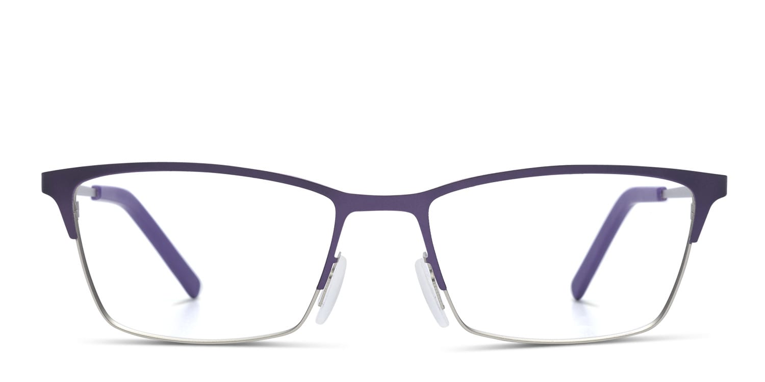 Ottoto Pantano Purple Rectangle Full Frame eyeglasses - front