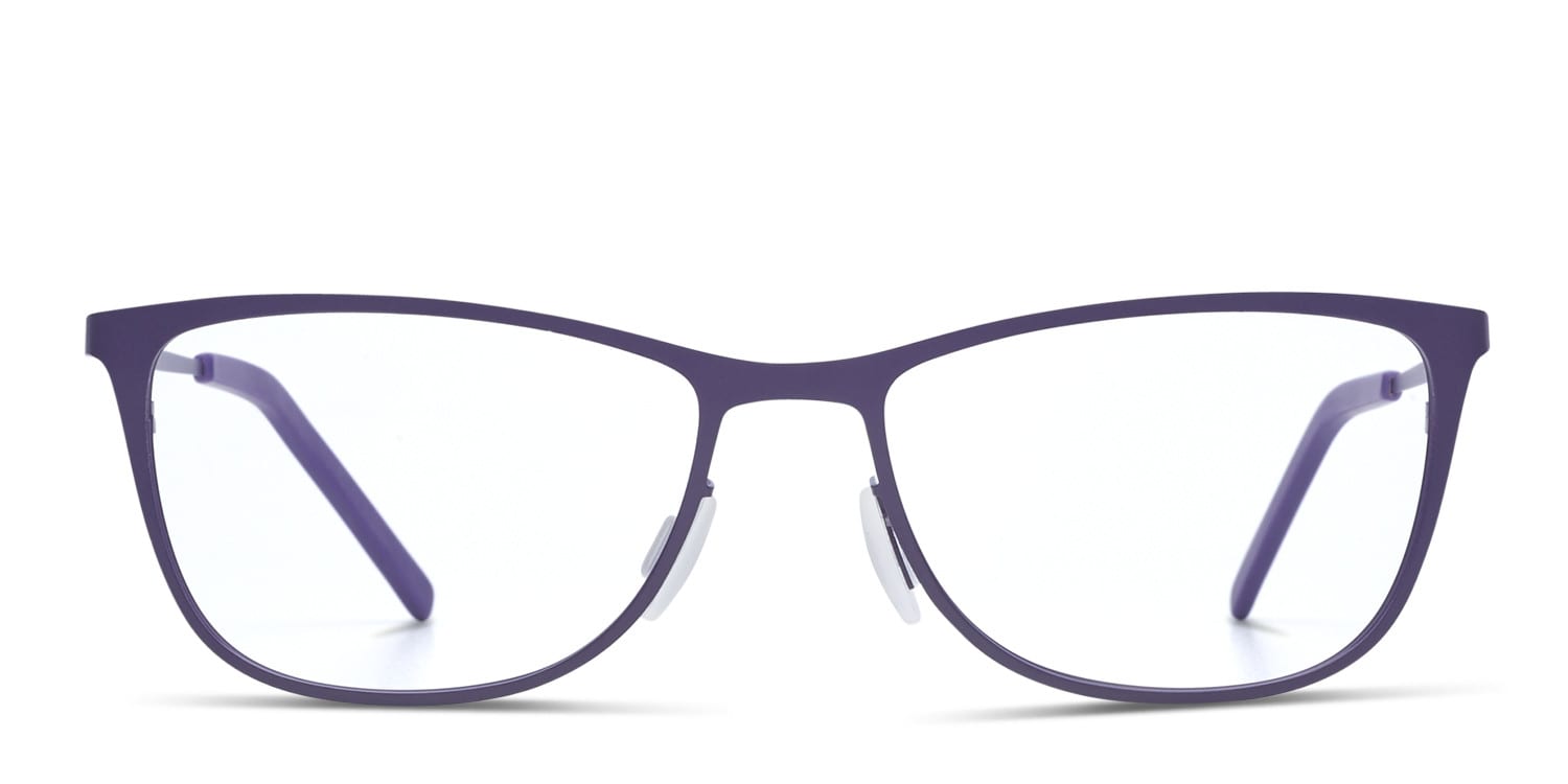 Ottoto Salerno Purple Cat Eye, Geometric Full Frame eyeglasses - front