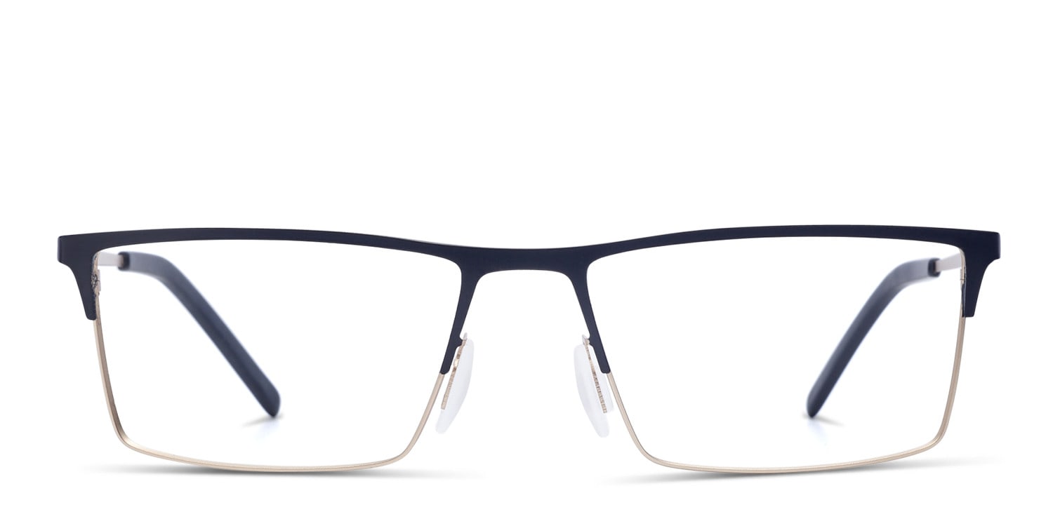 Ottoto Volla Black w/Bronze Rectangle Full Frame eyeglasses - front