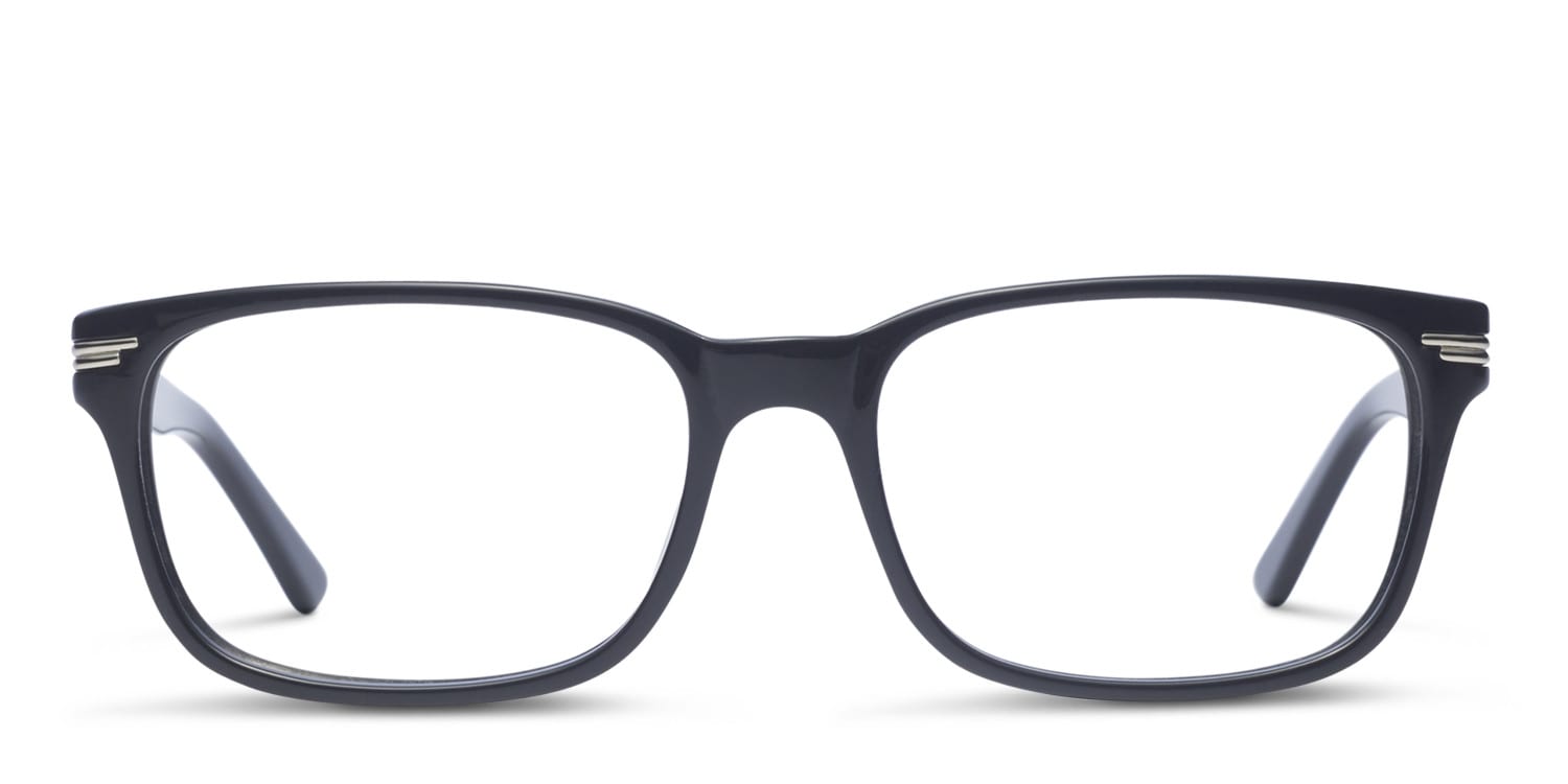 Ottoto Ceno Black Rectangle Full Frame eyeglasses - front