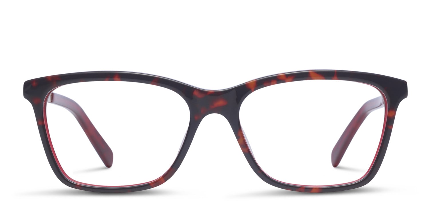 Amelia E. Odette Tortoise Square Full Frame eyeglasses - front