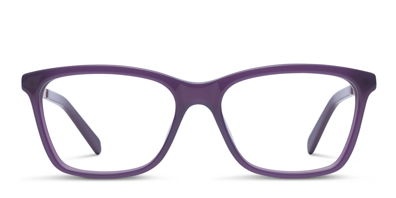 Amelia E. Odette Purple Square Full Frame eyeglasses - front