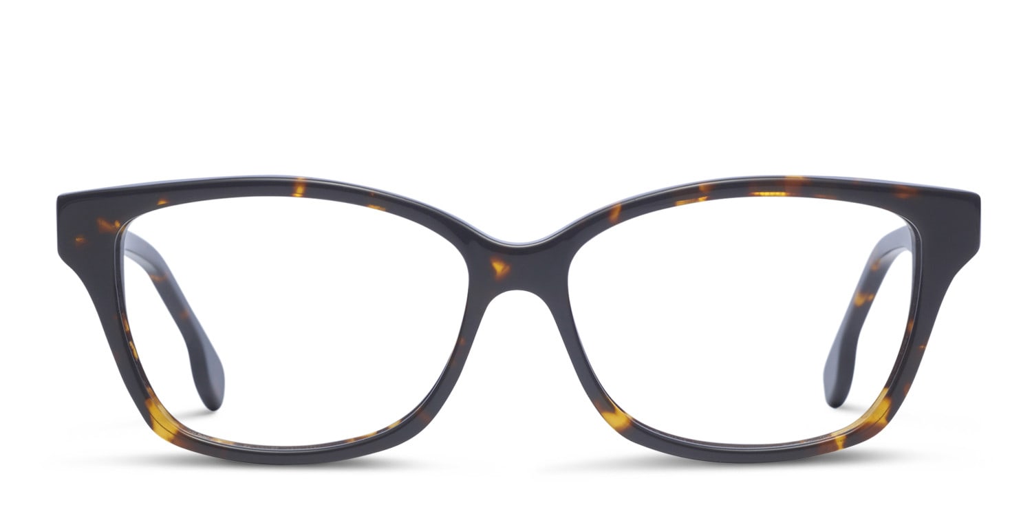 Amelia E. Camille Tortoise Geometric Full Frame eyeglasses - front