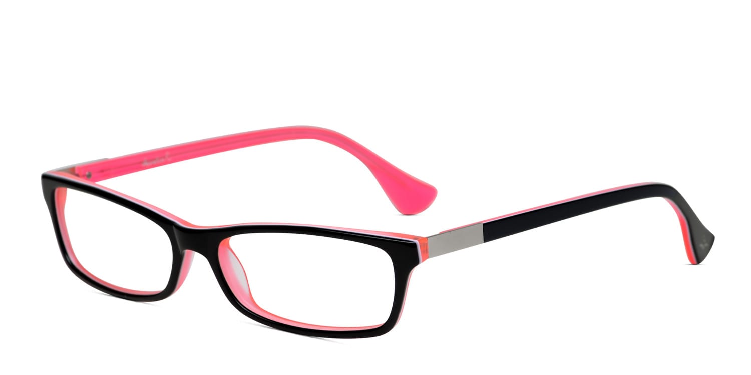 Amelia E. Neola Black w/Pink