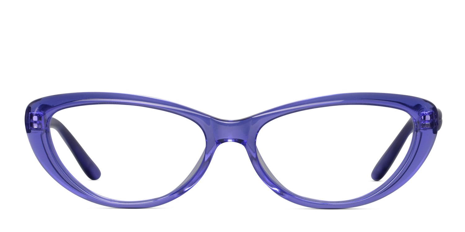 Amelia E. Rainelle Purple Cat Eye Full Frame eyeglasses - front