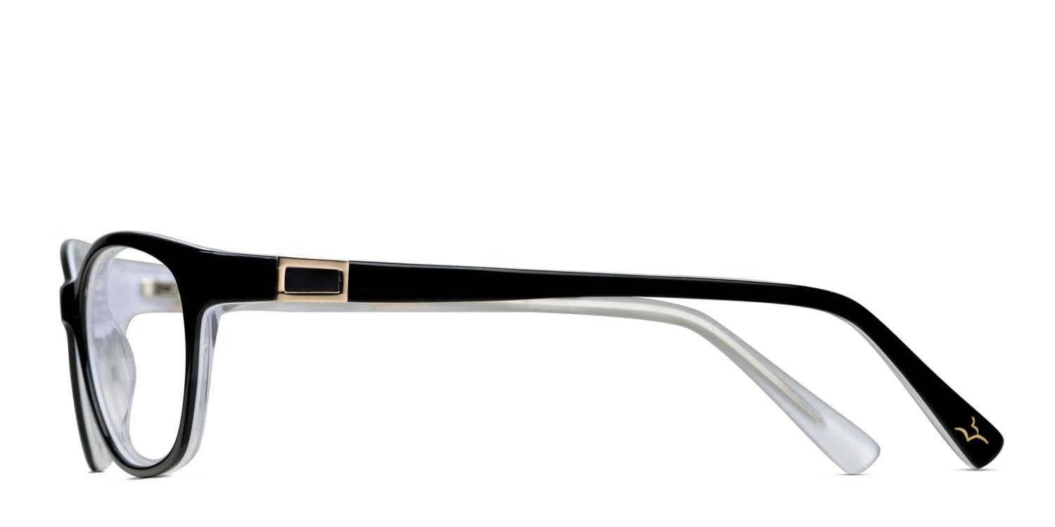 Amelia E Madison Black Prescription Eyeglasses 