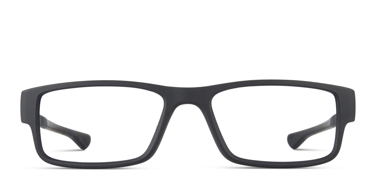 Oakley OX8046 Airdrop Black Rectangle Full Frame eyeglasses - front
