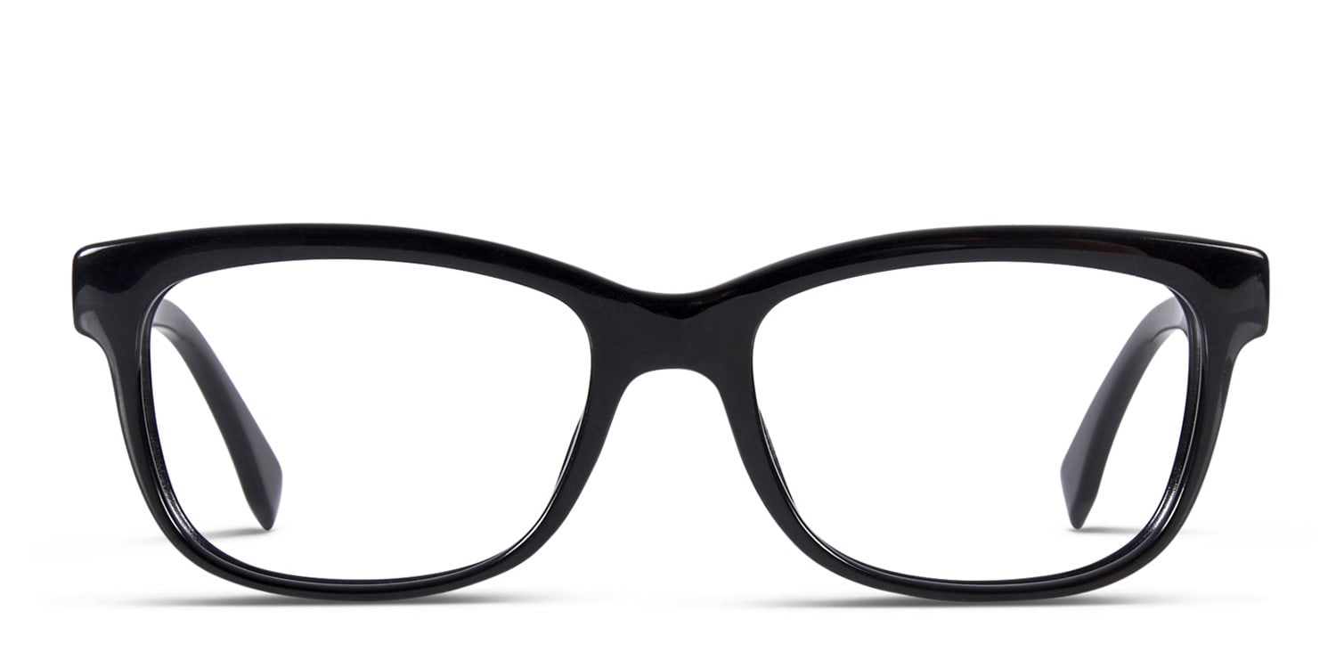 Fendi FF0009 Black Prescription Eyeglasses