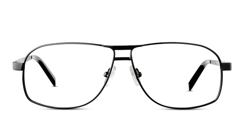 Party Line 6063 Black NA Aviator Full Frame eyeglasses - front