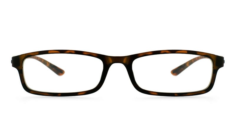 ULTEM F9018 Tortoise NA Rectangle Full Frame sunglasses - front