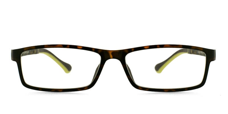 ULTEM F9009 Tortoise NA Rectangle Full Frame sunglasses - front