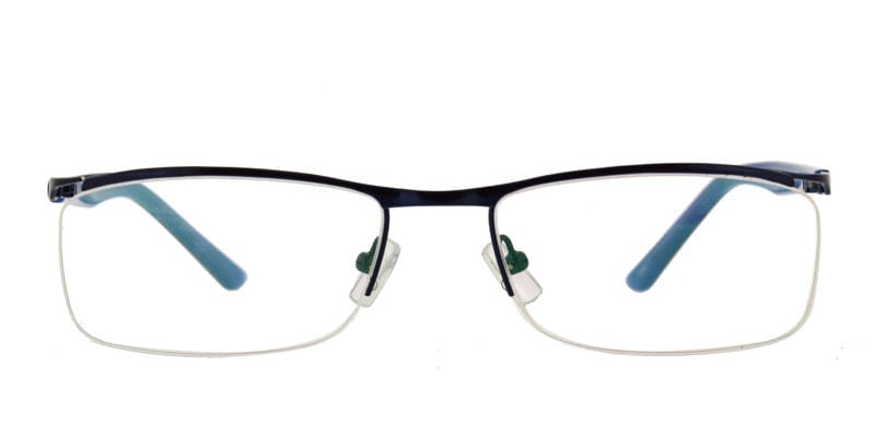 Imperial 5008 Dark Blue NA Rectangle Half Frame sunglasses - front