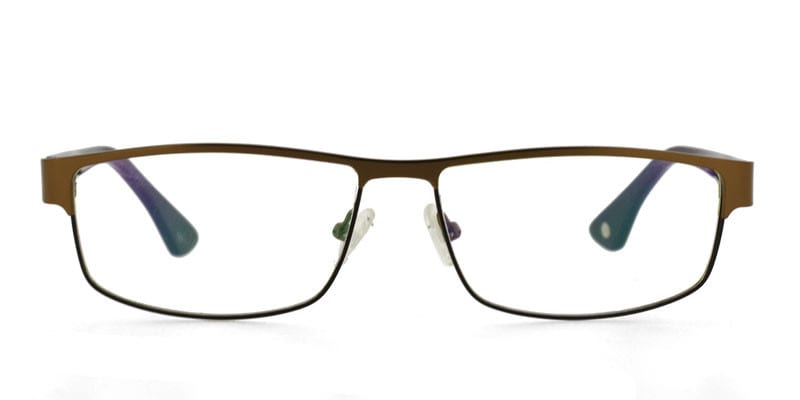 Imperial GO133 Brown w/Black NA Rectangle Full Frame sunglasses - front